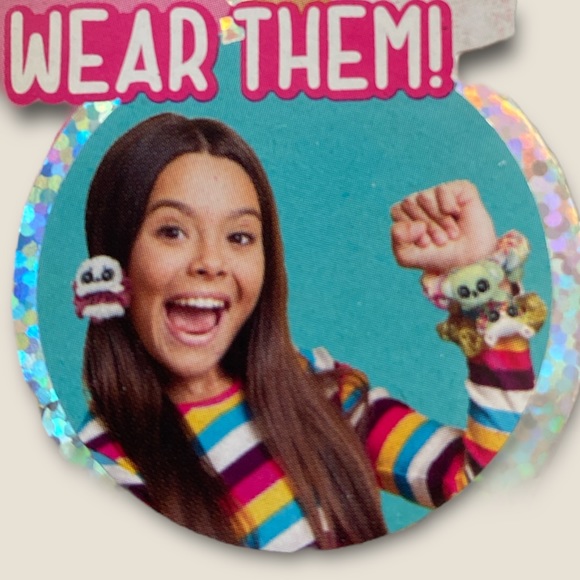 scrunchmiez series 1 scrunchies 2 ps backpack clip toy bracelet hair tie plush - Picture 3 of 5